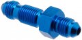 Dna Motoring Ft-1-9005-04-bl 4an An-4 7 16 Male Thread Straight Bulkhead Flare Aluminum Finish Fitting Blue 