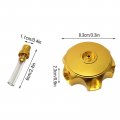 Safercctv Aluminum Motorcycle Gas Fuel Tank Cap With Breather Valve Compatible Ssr Taotao Apollo Pit Dirt Bike 50cc 70cc 90cc