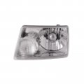 Headlightsdepot Headlight For Ford Ranger Halogen 2001-2011 Chrome Housing Includes Left Driver Side Headlamp 