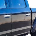 Uframe Chrome 4d Door Handle Cover W 1 Keyhole W O Smart Key Tailgate Camera Hole Combo Kit Compatible With 2015-2016 Ford F150
