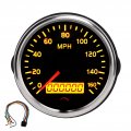 Speed Meter Gauge 3 3in 12v 24vometer 0a 160mph Ip67 Speed Lcd Display With White Amber Backlight For Car Truck Boat