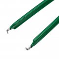 Uxcell Ic Puller Chip Extractor Stainless Steel With Insulated Vinyl Grip Green 1 Pack