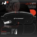 A-premium Rear Ceramic Disc Brake Pads Set Compatible With Select Buick Cadillac And Chevy Models Cruze Limited Cascada Encore
