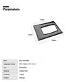 Wroadavee Carbon Fiber Console Key Hole Frame Cover For Bmw 3 Series E90 E92 2005-2012 