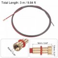 Uxcell Conduit Liner 9 84-ft 0 024 -0 039 For 15ak Melt Inert-gas Mig Welding Gucell Conduit Liner 9 84-ft 0 024 -0 039 For