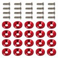 20 Pcs Fender Bumper Washer Bolt M6x15mm Aluminum Engine Bay Dress Up Kit For Honda Quick Release Civic Accord S2000 Prelude