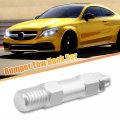 Uxcell American Type Front Rear Bumper Tow Hook Bar Screw Adapter For Bmw F Series Silver Tone