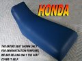 New Replacement Seat Cover Fits Honda Trx200 Sx 1986-88 Trx200sx 200 Fourtrax Blue 309a