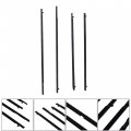 Labwork 4pcs Car Weatherstrip Window Moulding Trim Outer Door Seal Belt Replacement For Civic 2006-2011 72460-sna-a01