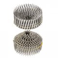 1200 Count 1-3 4-inch X 090-inch 15-degree Ring Shank Stainless Steel Siding Nails Collated Wire Coil For Cement Board Or