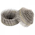 1200 Count 1-3 4-inch X 090-inch 15-degree Ring Shank Stainless Steel Siding Nails Collated Wire Coil For Cement Board Or