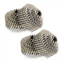 1200 Count 1-3 4-inch X 090-inch 15-degree Ring Shank Stainless Steel Siding Nails Collated Wire Coil For Cement Board Or 