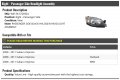 Right Passenger Side Halogen Headlight Assembly Black Compatible With 2008-2011 Subaru Impreza