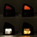 Anzios Left Right Rear Side Brake Stop Tail Light Compatible With Jeep Compass 2014-2017 Facelift