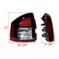 Anzios Left Right Rear Side Brake Stop Tail Light Compatible With Jeep Compass 2014-2017 Facelift