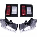 Fridayparts Headlight Tail Light Kit W Bulbs Lens Lamp Skid Steer For Bobcat Loader T450 T550 T590