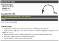 Rear Brake Pad Sensor Compatible With 2020-2022 Ford Transit-250
