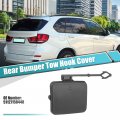 Uxcell Car Rear Right Bumper Tow Hook Cover Towing Eye Cap For Bmw X5 E70 2007-2010 No 51127158448