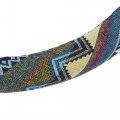 Universal Steering Wheel Cover 16 In 40cm For Cars Trucks Suv Ethnic Style Multicolor Printing Pattern Linen Material Non Slip