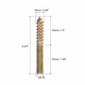 Uxcell 3 8-16x2-3 4 Hanger Bolts 12pcs Double Ended Screws Wood Dowel For Furniture