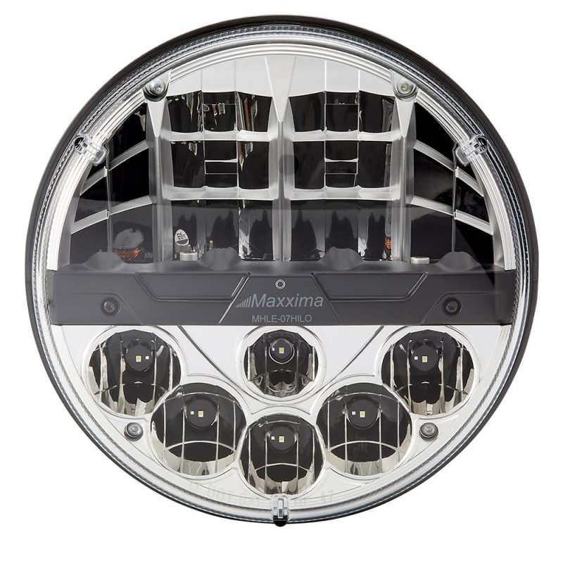 Maxxima Mhle-07hilo 7 Round Dual Beam Led Headlamp
