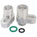 Ls Swap Ac Compressor Adapter Kit For 10s17f And 10s20f Convert To 8 10 O Ring Fittings With Seals Rings Included