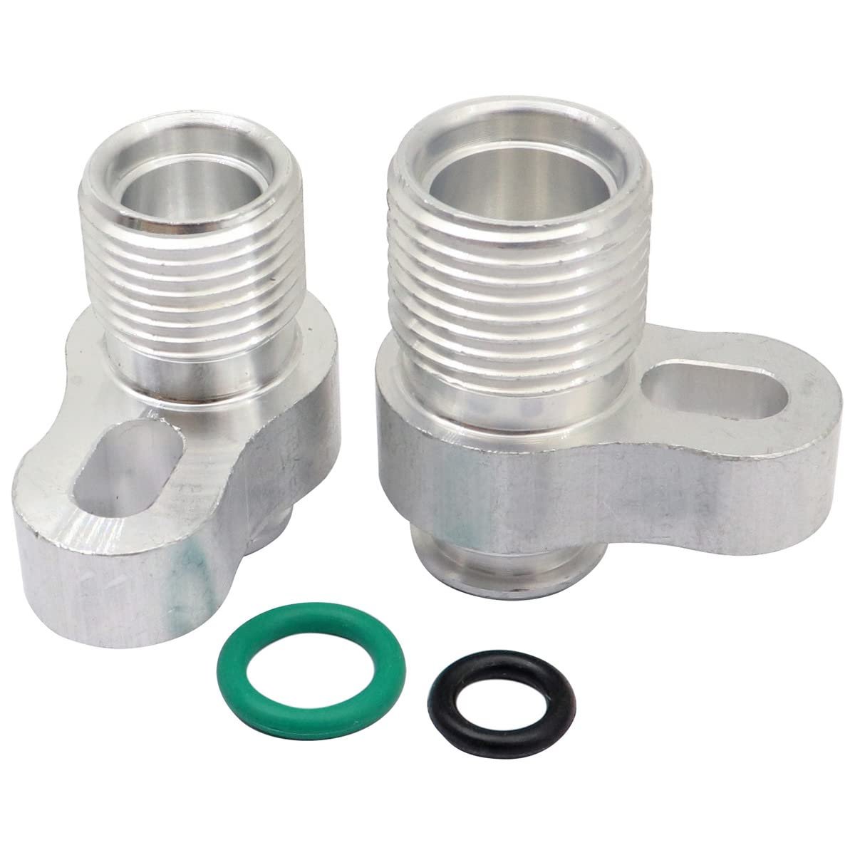 Ls Swap Ac Compressor Adapter Kit For 10s17f And 10s20f Convert To 8 10 O Ring Fittings With Seals Rings Included