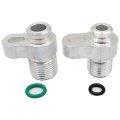 Ls Swap Ac Compressor Adapter Kit For 10s17f And 10s20f Convert To 8 10 O Ring Fittings With Seals Rings Included