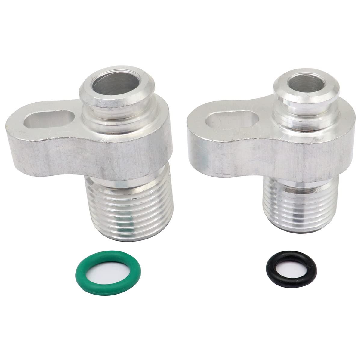 Ls Swap Ac Compressor Adapter Kit For 10s17f And 10s20f Convert To 8 10 O Ring Fittings With Seals Rings Included
