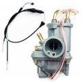 Whatapart Throttle Gas Cable Carburetor Carb For Yamaha Pw 50 Pw50 Y-zinger 1981-2009 Yzinger Dirt Bike 