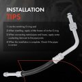 A-premium A C Liquid Line Hose Assembly Compatible With Ford E-150 E-250 Econoline Club Wagon Super Duty Condenser To Evap