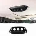 Carbon Fiber Rear Roof Air Conditioning Control Panel Trim Cover For Dodge Durango 2014 2020 Interior Decoration Accessories 