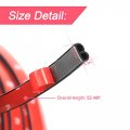 Blau Grun Car Door Weather Seal Strip B-shape Rubber Edge Trim Protector Striping For Auto Self Adhesive Noise Insulation