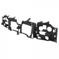 Kuafu Front Header Panel Compatible With 2002-2009 Chevy Chevrolet Trailblazer Ext Gm1221125 15831182 Headlight Grille Mounting