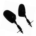 Black Motorcycle Racing Sport Bike Mirror For Suzuki Kawasaki Yamaha Honda Katana Gsxr 600 750 1000 1100 Hayabusa Gsxr1300