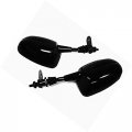Black Motorcycle Racing Sport Bike Mirror For Suzuki Kawasaki Yamaha Honda Katana Gsxr 600 750 1000 1100 Hayabusa Gsxr1300