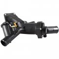 Boxi Thermostat Housing Kit Assembly With Sensor Gasket Replacement For Land Rover Lr3 2005 2006 2007 2008 2009 Range Sport 4