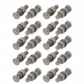 Uxcell 20pcs 304 Stainless Steel M5x20mm Hex Bolts W Nuts And Washers Assortment Kit