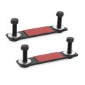 Front Bumper Brackets Kit For Pontiac G8 2008 To 2009 5 Heavy Duty Aluminum Red Bolt On Easy Install 2 Piece Set Mq1400irb1 