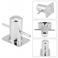 Mooring Cleat Stainless Steel Boat Samson Post Cross Bollard Bit For Marine Yacht 120mm 90mm