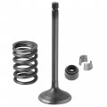 Caltric Exhaust Valve Kit Compatible With Yamaha Rhino 660 4x4 2004 2005 2006 2007 3yf-12121-00-00