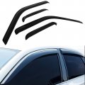Aintier Side Window Deflectors Sun Rain Guards Set Fit For 1988-1999 Chevy C1500 4 Pcs Black