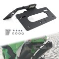 Fender Eliminator Tail Tidy For Zx-10r Zx10r 2006 2007 Aluminum License Plate Bracket With Led Light Powder Coated Rear Kit 