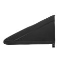 Left Side View Mirror Triangle Trim For Dodge Grand Caravan 2008 2020 And Chrysler Town Country 2016 Black Flag Applique 