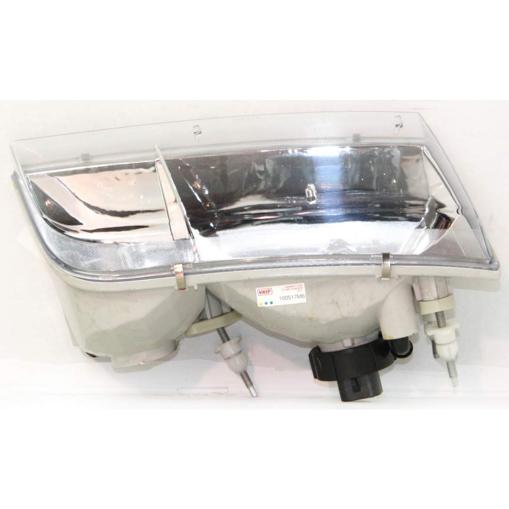 Ford Crown Victoria 1998 2011 Headlight Assembly Passenger Side Clear Lens With Halogen Bulb Replacement For Fo2503200 And