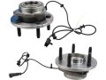 Front Wheel Bearing Hub Assembly Set Of 2 For 2007-2009 Chrysler Aspen 
