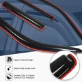 Auto Dynasty Compatible With Ford Explorer Mercury Mountaineer 4pcs In-channel Window Deflector Rain Guard 38 Inches Sun Roof