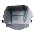 Secosautoparts Driver And Passenger Side Bottom Seat Cover Pvc Leather Gray One Foam Cushion Compatible With Chevy Silverado
