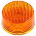 Ocpty 9led Side Marker Light 2pcs 2a Amber Round Trailer Lamp Stop Turn Tail W Rubber Mounting Grommet And Pigtails Fit For