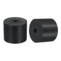 2pcs Thick Rubber Spacer-3 8 Inch Od X 1 2 Id 2 Thickness Round Bushings Anti Vibration Flat Washers For Home Industrial 